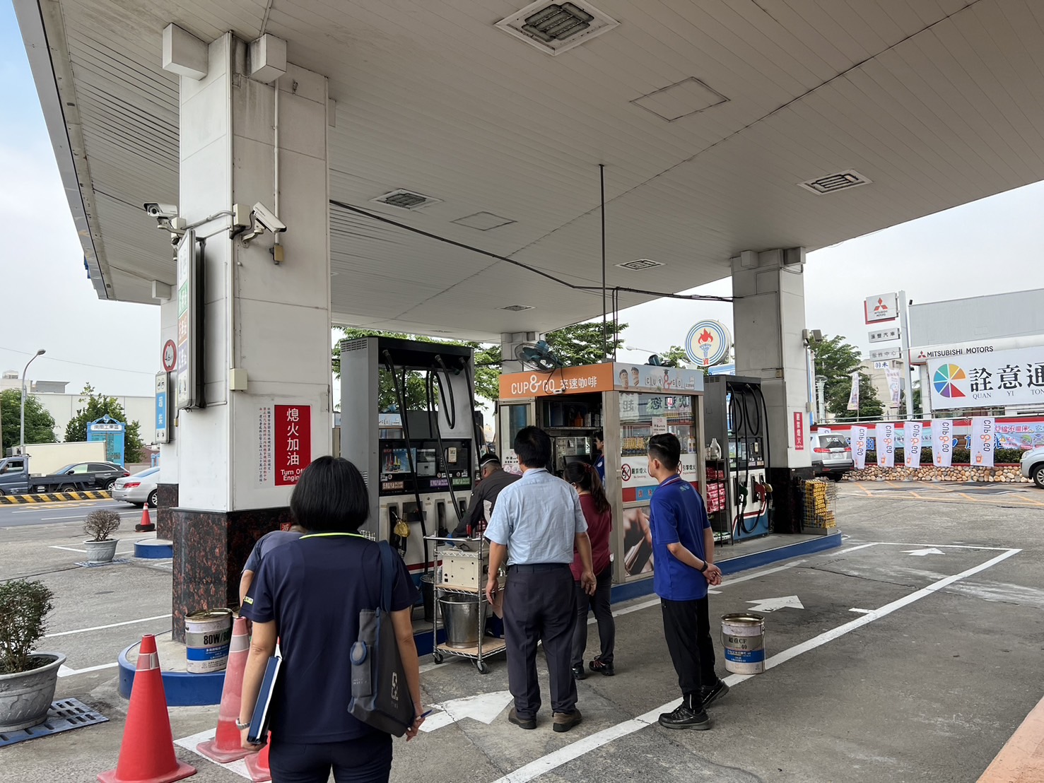 1130531南投工業區加油站加油槍氣油比採樣情形2