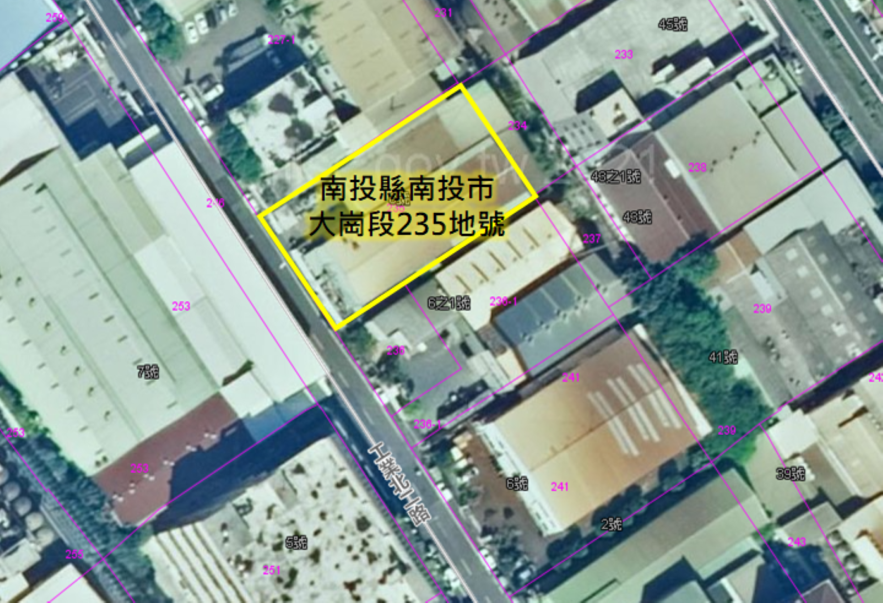 M10166南投縣南投市大崗段235地號