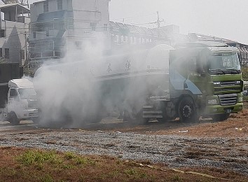 槽車事故(模擬情境)