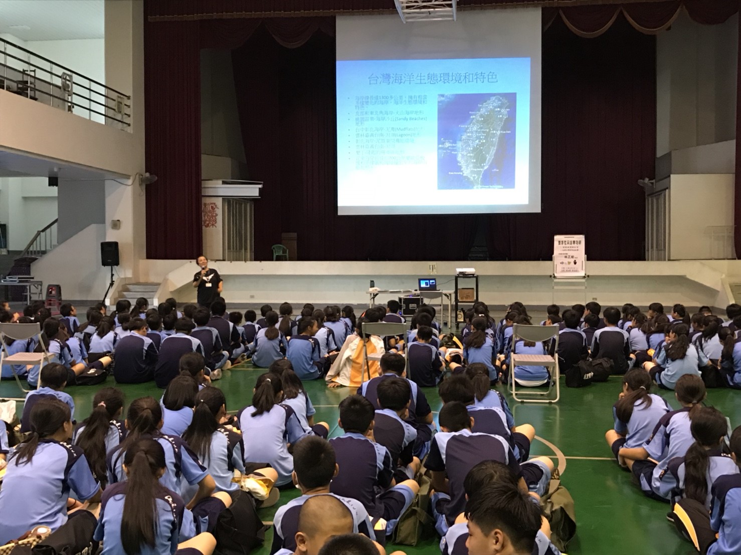  107年環境教育宣導列車靠站囉!  