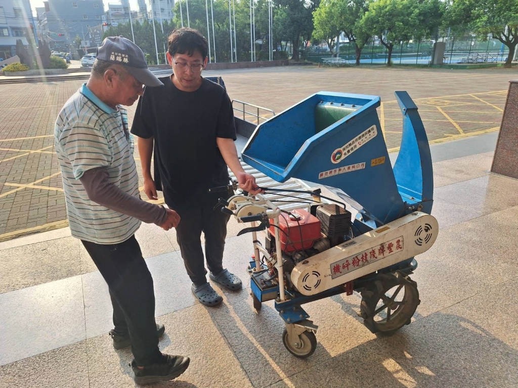 農民免費借用破碎機